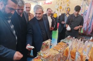 بازدید فرماندار ویژه میانه از محل جشنواره فروش بهاره در شهرستان